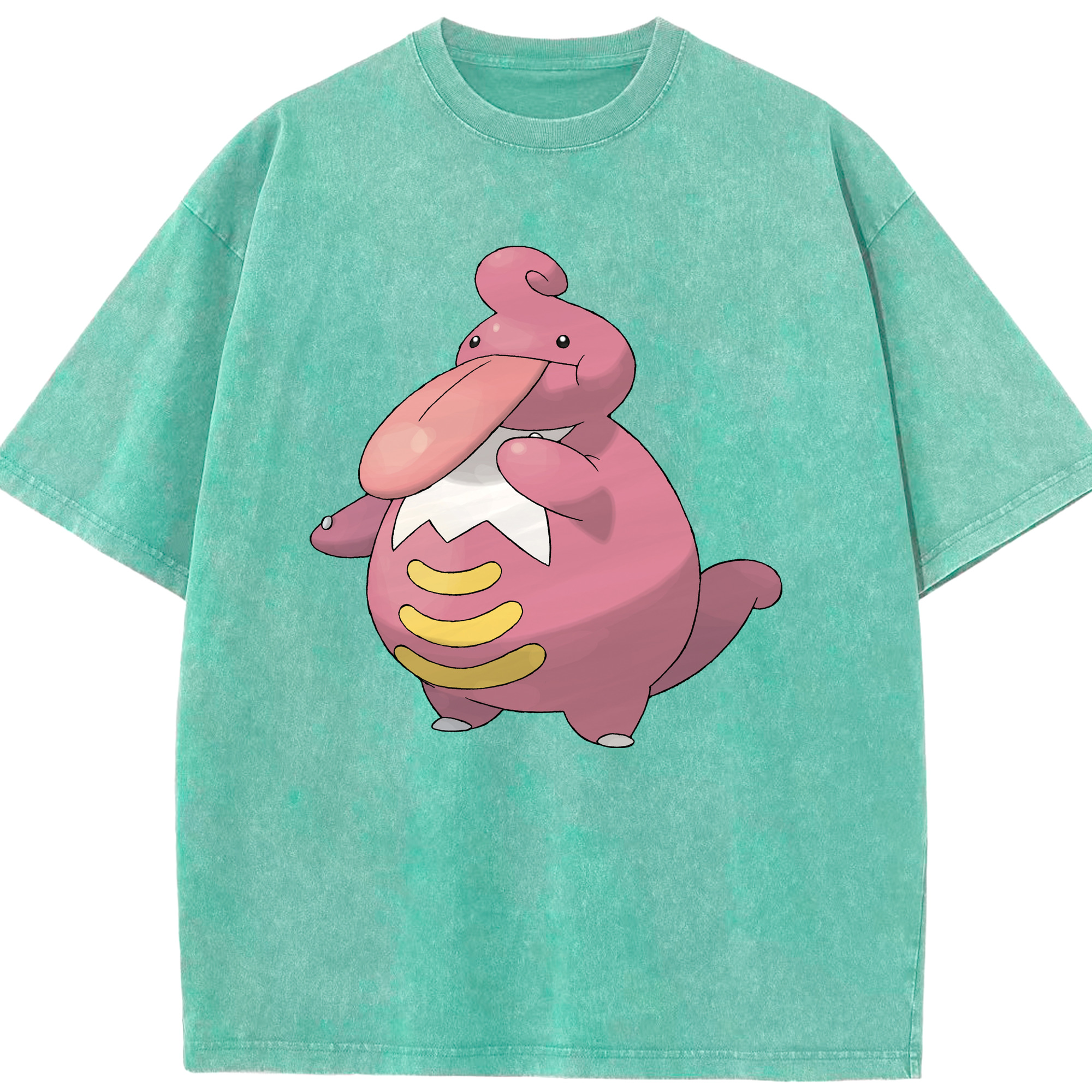 （画像用） ポケットモンスター Pokémon 綿100% ヴィンテージ風 半袖Tシャツ（フロントプリント）